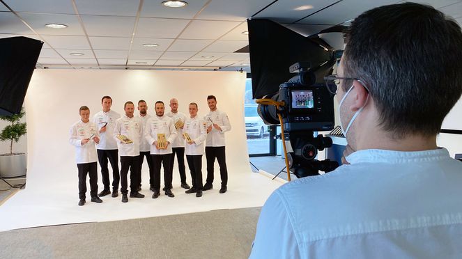 
                    sknife Ausrüster Schweizer Kochnationalmannschaft 2022 - Fotoshooting