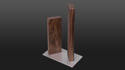 knife block walnut