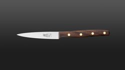 Windmühle kitchen knife walnut wood, K1 vegetable knife walnut