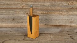 Bois de chêne/bois de noyer, bloc de couteaux Design