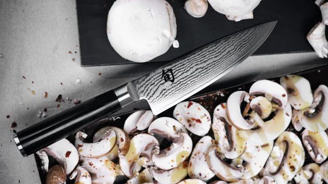 
                    Shun Chef's knife for the mushroom season