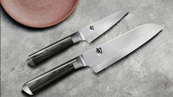 Acciaio damasco inossidabile, Shun Kagerou Santoku