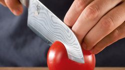 Pakkaholz, Нож Shun Santoku малый
