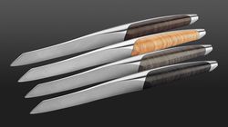 Spezialhölzer, Steakmesserset assortiert