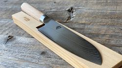 Pakkaholz, Shun White Santoku