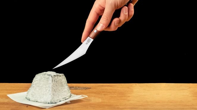 
                    Couteau à fromage de chèvre pour couper la plupart des petits fromages de chèvre