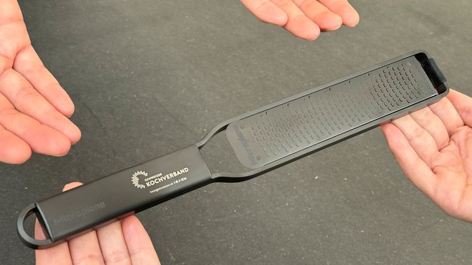 
                    Black sheep zester with engraving possibility